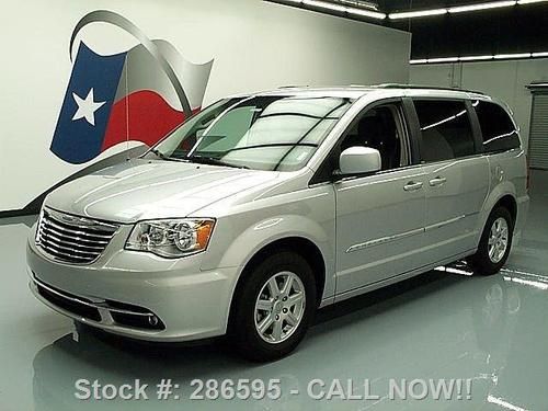 2012 chrysler town &amp; country touring dvd rear cam 28k! texas direct auto