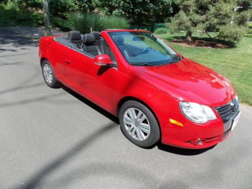 2008 volkswagen eos 2.0t convertible 2-door 2.0l