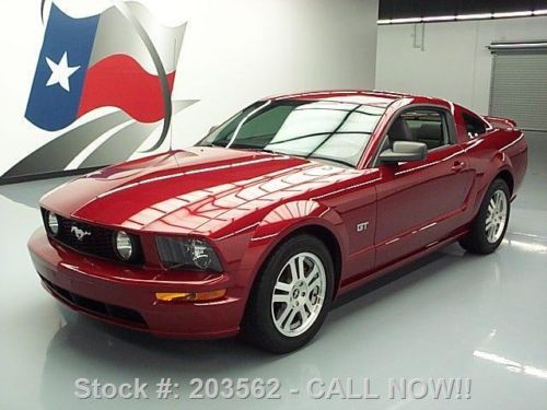 2006 ford mustang gt premium auto leather spoiler 29k texas direct auto