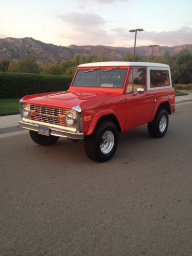 1977 ford bronco 4x4~fact v8 302~auto trans~99%rustfree~verysolid&amp;runsgreat~nice