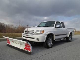 Trd 4wd access cab ext blizzard plow all terrain low miles