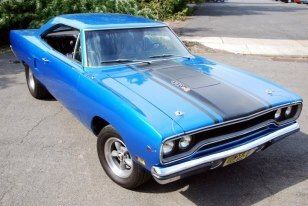 1970 plymouth roadrunner-440 6-pack, restored from the shell up,blue with black
