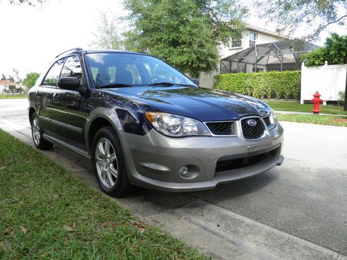 2006 subaru impreza wagon outback sport 5 speed no reserve awd 2.5l