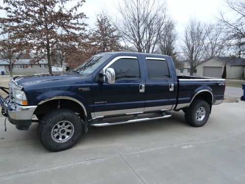 2002 ford f-250 super duty xlt crew cab pickup 4-door 7.3l