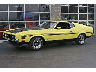 Some say the best boss produced 1971 boss 351 #'s r-code great options
