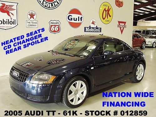 2005 tt fwd,turbocharged,tiptronic,heated leather,bose,17in whls,61k,we finance!