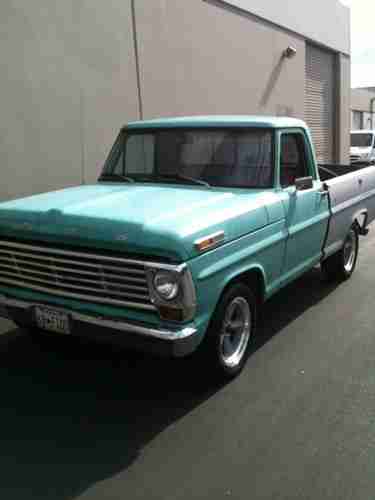 1968 Ford F-100 Custom Cab Shortbed AC/Ps Disc brakes GPS Torq Thrust 5 speed, image 3