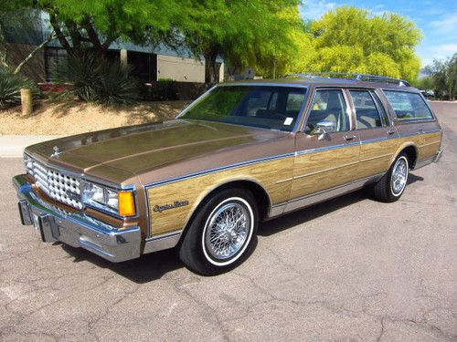 1982 chevrolet caprice classic estate wagon - all original - mint condition!!!