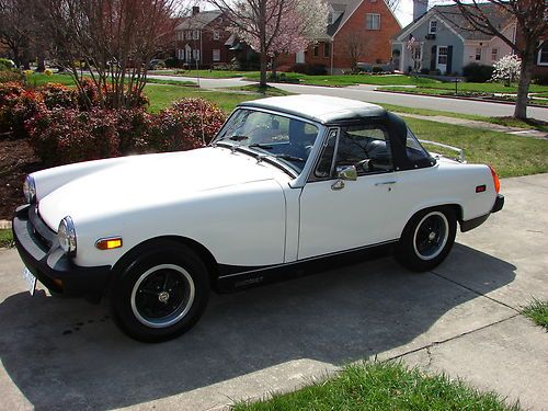 1976 mg midget mk iv convertible 2-door 1.5l