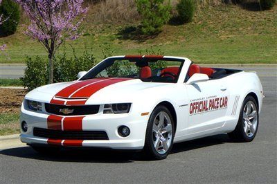Must see * 2011 chevy camaro 2ss indy 500 pace car edition auto trans leather