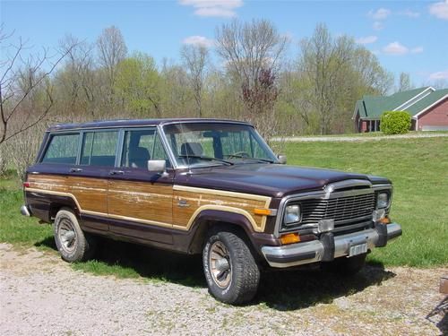 1985 jeep grand wagoneer + many spare parts