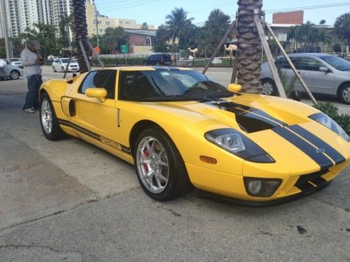 2006 ford gt yellow all 4 options like new conditi