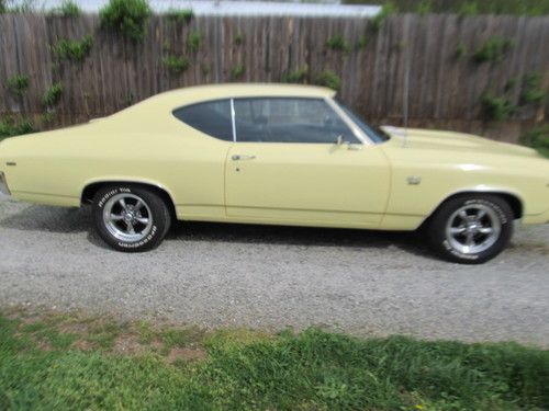 1969 chevelle ss original matching number 396 engine bench seat automatic