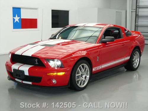2008 ford shelby gt500 svt cobra leather shaker1000 13k texas direct auto