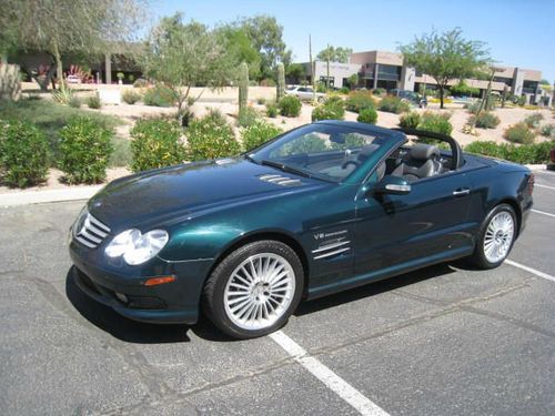 2003 mercedes benz sl55 amg supercharged panoramic roof navigation heated seats