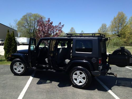 2007 wrangler unlimited sahara $$thou$and$ in upgrades winch roof rack unique