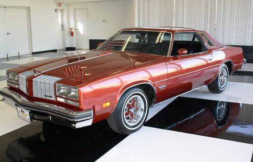 1977 oldsmobile cutlass supreme brougham "survivor" mint v8 rocket