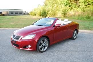 2010 is 250 c convertible,red/ivory gps nav 26k miles like new in and out