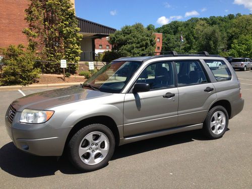 2006 subaru forester x 1-owner * 5-speed * awd * clean carfax * no reserve