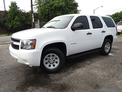 White 4x4 ls 92k hwy miles 3rd row rear air boards tow pkg ex govt nice