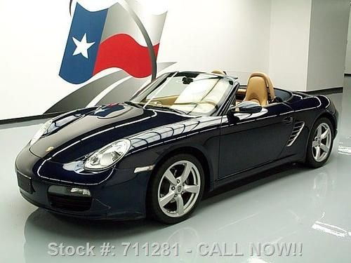 2008 porsche boxster convertible 5 spd htd seats 57k mi texas direct auto