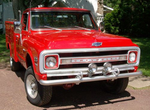 1969 chevrolet k-20 4w/d pick-up restored and rust free