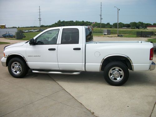 2004 dodge ram 2500 quad cab slt 5.9 cummins diesel no reserve 116927 miles