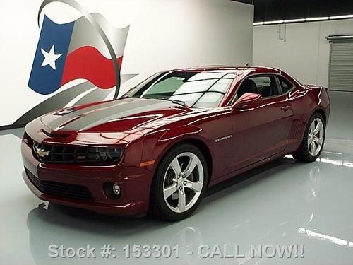 2011 chevy camaro 2ss rs htd leather hud 20" wheels 19k texas direct auto