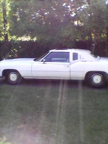 1977 cadillac eldorado biarritz coupe 2-door 7.0l