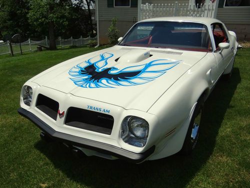 !974 pontiac trans am      "numbers matching with valuable upgrades"