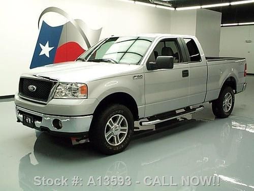 2007 ford f-150 supercab 4x4 6-pass side steps only 67k texas direct auto