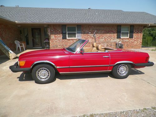 1983 mercedes benz 380sl roadster