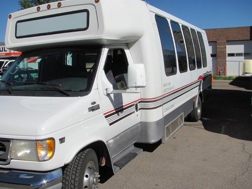 2001 ford e-450 turtletop eliminator 24 passenger 7.3l with luggage.