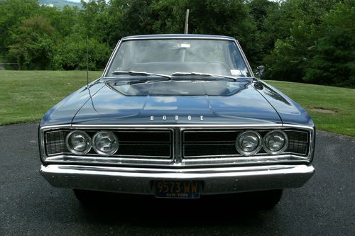 1966 dodge coronet 500 with automatic transmission  a low milage two owner mopar