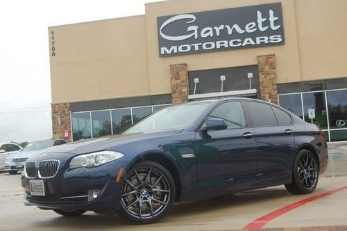2012 bmw 535i * this is a must see car! rare deep sea blue! loaded!!!!
