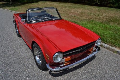 1970 triumph tr6 with very rare fuel injection.