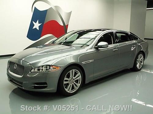 2011 jaguar xjl pano sunroof nav climate seats only 39k texas direct auto