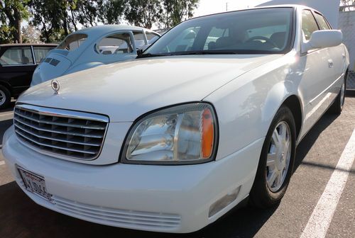 2003 cadillac deville 120k leather loaded california car no rust !!no reserve!!