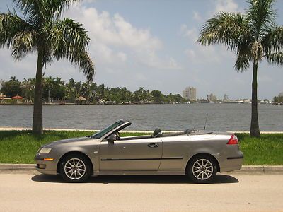 2004 05 saab 9-3 arc convertible two owner clean non smoker low miles no reserve