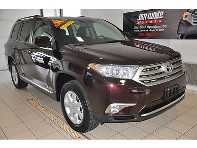 V6 3.5l 4x4 4wd 1 one owner trade heated leather 3rd row sunroof moonroof tow pk