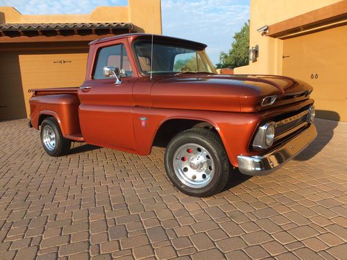 1964 chevy pickup truck shortbed stepside restored