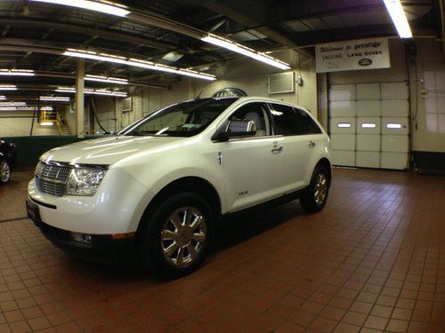 Lincoln mkx monochrome limited edition pkg 1 owner navigation factory waranty