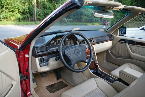 Find used 1995 Mercedes-Benz E320. Convertible. CUSTOM 5-SPEED Manual. Only 1 like it!! in