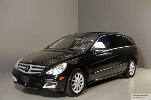 2007 mercedes benz r350 4matic awd nav panoroof p2 7pass leather xenon rearcamra