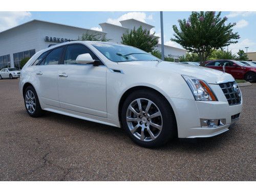 2012 cadillac cts wagon luxury 8k miles pano roof bose heated backup cam 1 owner