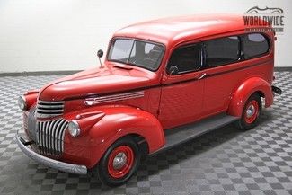 1942 chevy suburban! extremely rare!! fully restored to original specs.