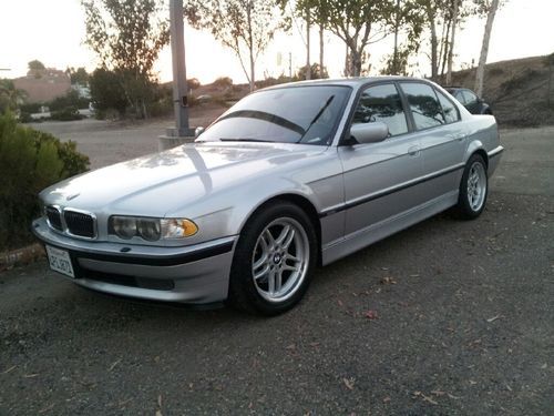 2001 bmw 740i m-sport - titanium silver