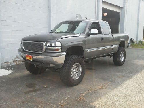 1999 gmc sierra 1500 slt 5.3l lifted 9 inches