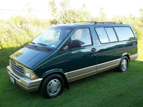Ford aerostar extended 4.0 loaded 73,000 original miles clean well cared for van