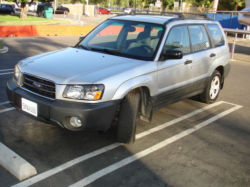 2005 subaru forester x wagon 4-door 2.5l